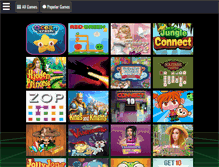 Tablet Screenshot of gamesrwonderful.com
